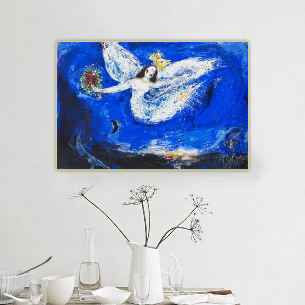 Amazon.co.jp: マルク・シャガール ウォールアート《火の鳥》ポスター Amazon.co.jp: マルク・シャガール ウォールアート《火の鳥》ポスター